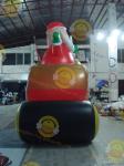 Giant Inflatable Balloon Santa Claus For Christmas Decoration