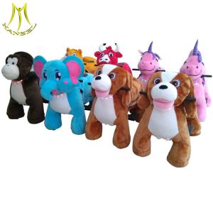 Wholesale Hansel used amusement park equipment stuffed electric animal kids scooter from china suppliers