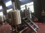 5bbl Stainless Steel Brewing Equipment Vertical Type Polished Surface
