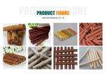 Dog Munchy Meat Strip Machine With Auto Tray Loader