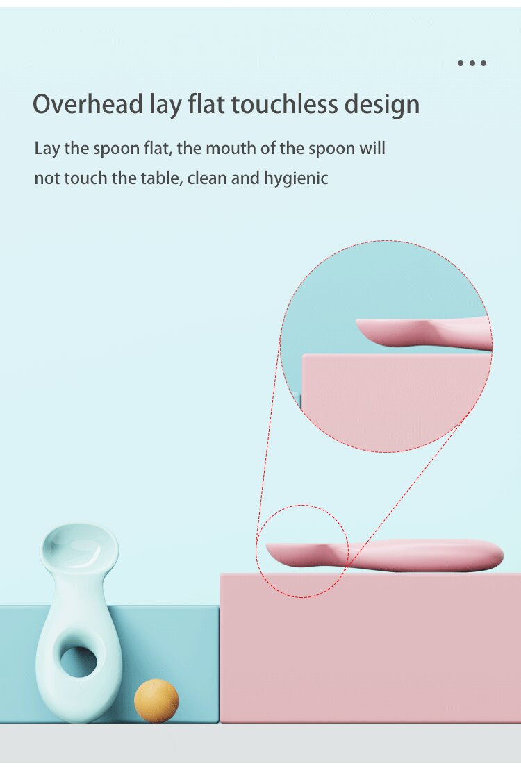41g Non Toxic Silicone Infant Spoon Feeder Baby Milk Feeding Spoon Soft Tip Spoons