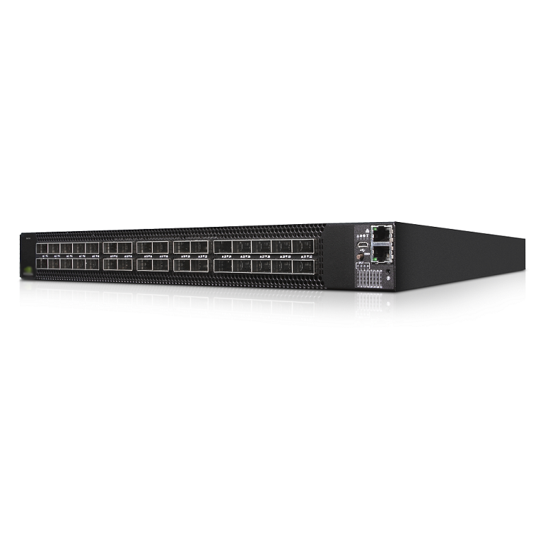 32-Port Open Ethernet Switch Mellanox MSN3700-VS2F Spectrum-2 Based 200GBE with Ports