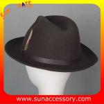8141088 Sun Accessory customized winner fashion 100% Australia wool felt fedora