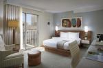 Hospitality Room Furniture Modern design Walnut wood King bed and Combined TV