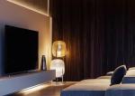 Elegant Home Decor Black Industrial Floor Lamp For Living Room Floor Standing