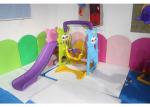 Environmental Plastic Slide Swing Playhouse Set Outdoor Toys For Kids Age 6