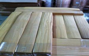 Wholesale Natural Wood Flooring Veneer Yellowish Brown , Engineered Wooden Flooring from china suppliers