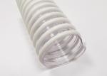 White Plastic Smooth Hose PVC Suction Anti Static Vacuum Hose 3mm - 12mm