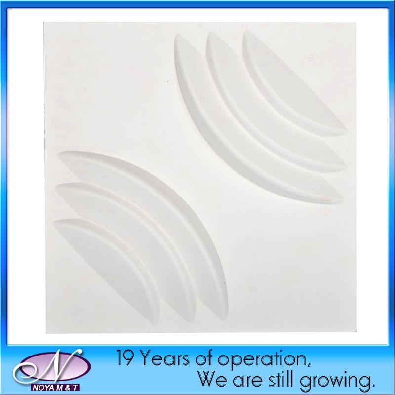 Modern Wall Art Decor Blue 3D Wall Panel for Interior