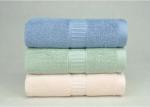 100% Square Bamboo Fiber Tower, Eco-friendly 34cm*34cm,Blue/ Green/Pink/ khaki