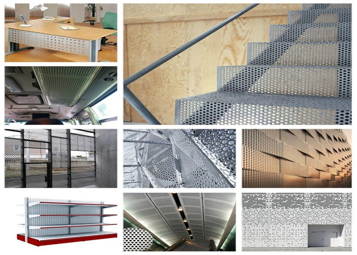 Cloverleaf Aluminum Perforated Metal Mesh Sheet For Various Corrosive Environment
