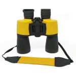 Yellow Waterproof Porro Bak4 Prism 12x50 Birding Binoculars With Neck Strap