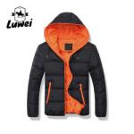 Long Sleeve Cotton Padded Jackets Zipper Utility Thicken Hooded Coat