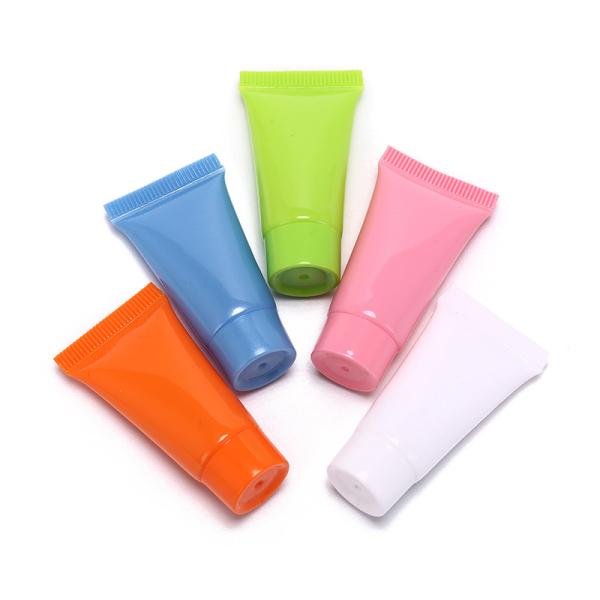 10g 1.17 Inch Cosmetic Soft Tube Shampoo Aluminum Tube Cosmetic Packaging PE