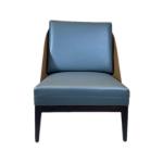 Leisure Solid Wood PU Leather Living Room Bedroom Lobby Hotel Furniture Chair