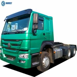 Wholesale Engine Capacity 9.726L Green Color Sinotruk Howo 420hp Prime Mover Truck from china suppliers