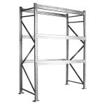 Warehouse Custom Metal Shelving , Freezer Cold Room Steel Wire Rack Shelving