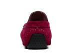 Summer Hollow Outs Mens Suede Casual Loafers , Gommino Leather Loafers