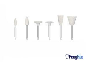 Wholesale 4 - 13mm Diameter Dental Abrasive Tools , Efficient Silicone Rubber Polishing Burs from china suppliers