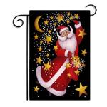Swil Decorative Garden Flags Merry Christmas Hanging Style