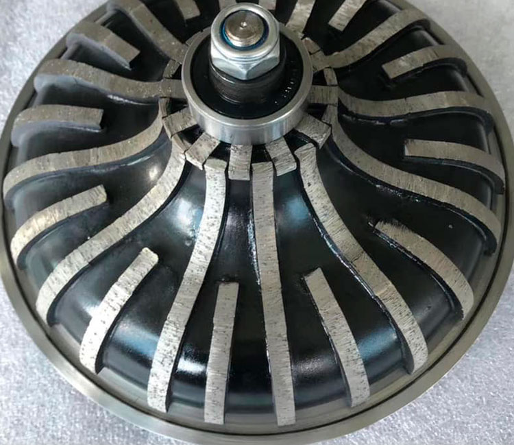 Vacuum Brazed Diamond Hand Profile Wheel For Granite A Grade Customized Support OEM