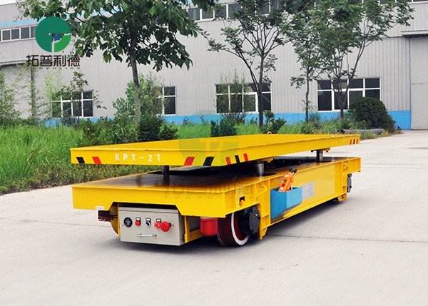 Large Capacity Machine Container Wire Coil Pallet Handling Rail Wagon