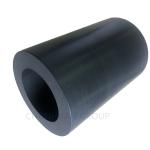 Virgin Black Molded Hydraulic 15% Graphite Filled PTFE Tube