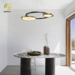 2 Ring Led Restaurant Modern Pendant Light Nordic Fashion Bedroom AC85V