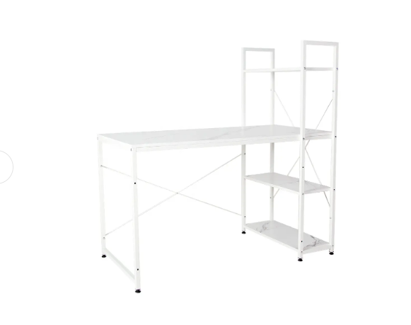 Functional Metal Dining Table for Office Desk in Simple Northern Europe Style Function