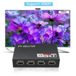 Professional HDMI Splitter 1x4 Full HD 3D 1080P 4 Ports Converter For TV Female
