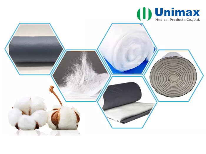 500g 1000g Medical Cotton Roll Surgical Dressings