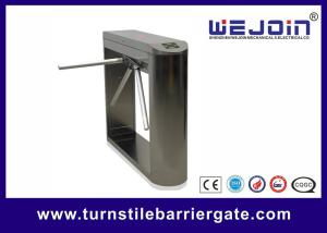 Wholesale 50W Waist Height Automatic Tripod Turnstile Gate 304 Stainless Steel from china suppliers
