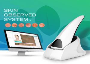 Wholesale High resolution red color facial skin analyzer machine for skin moisture/wrinkle from china suppliers