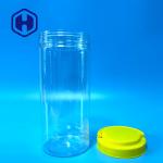 PET Food Canning Tall Smell Proof Airtight Plastic Jar For Chocolates Pasta