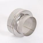 Flue Adapter 6 Inch Stainless Steel Double Wall Stove Pipe SUS304 SUS316