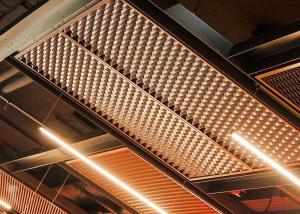 Wholesale Expanded Metal Ceiling Fireproof Heat Insulation Noise Absorption For Building Interior Top Decoration from china suppliers