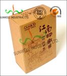 Custom Printed Corrugated Food Packaging Boxes Eco Friendly Kraft Paper