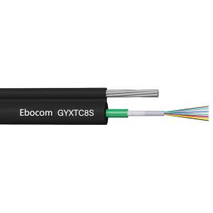 Wholesale Factory Price GYXTC8S Outdoor Self-Supporting Figure 8 Fiber Optic Cable 2-12 Core Steel Tape Armored from china suppliers