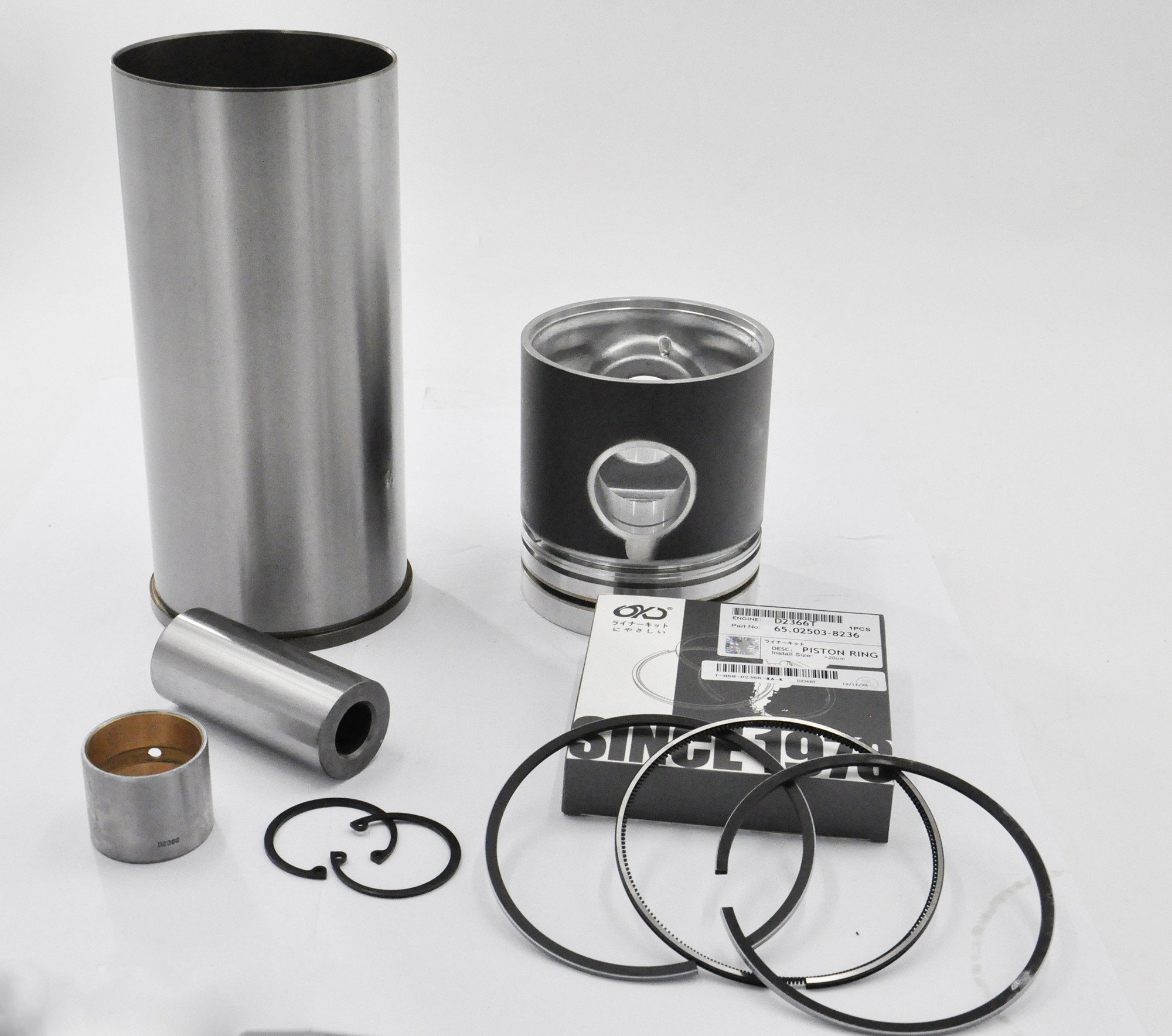 Engine Rebuild Kits D2366p Overhaul Kit Piston Ring Set Liner Kit For Doosan