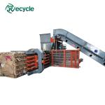 9000 KG Hydraulic Waste Paper Cardboard Baler Carton Compress Compactor Baling
