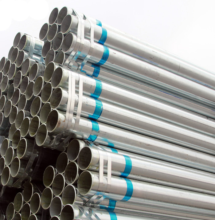 Custom Length Pre Galvanized Round Pipe High Wear Resistance 32mm Galvanised Pipe