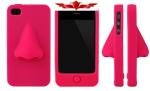 Fashion Nose Silicone Iphone 4 4S 5 5S Cases Multi Color Gift Package Included