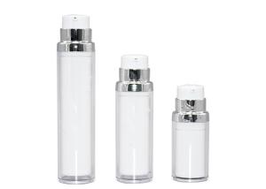 Wholesale Left Right Lock Airless Treatment Pump Round Bottle 15ml 30ml 50ml from china suppliers