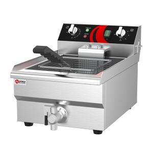 Wholesale Single Tank Electric Deep Fryer for Frying Chicken and Fish in Industrial Kitchen from china suppliers