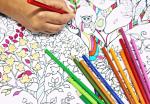 Blank Coloring Book Pages For Kids Water Brush Pen Magic Water Painting
