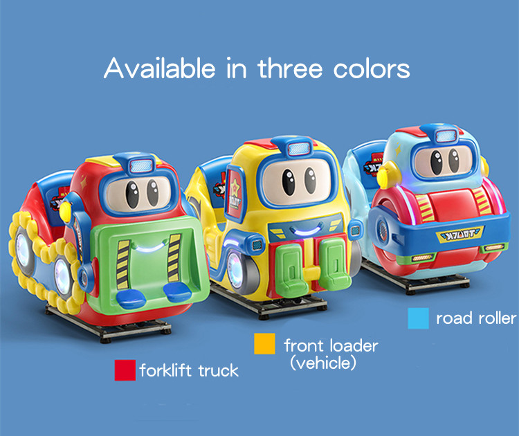 Children Amusement Car Arcade Game Kiddie Ride Coin Operated For Shopping Mall