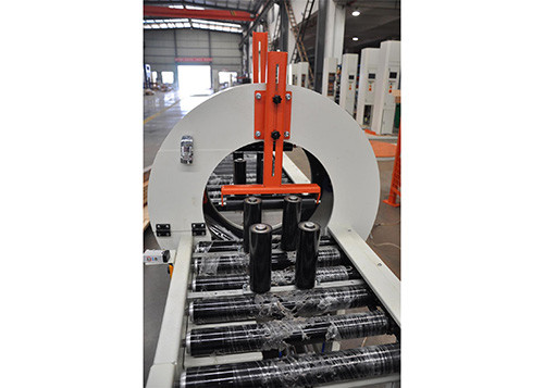 Pipe 5m/Min Orbital Stretch Wrap Machine With PLC Control