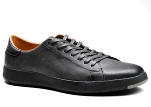 Wholesale Spring / Autumn Mens Lace Up Leather Sneakers Trendy Walking Fashion Shoes Men Sneakers from china suppliers