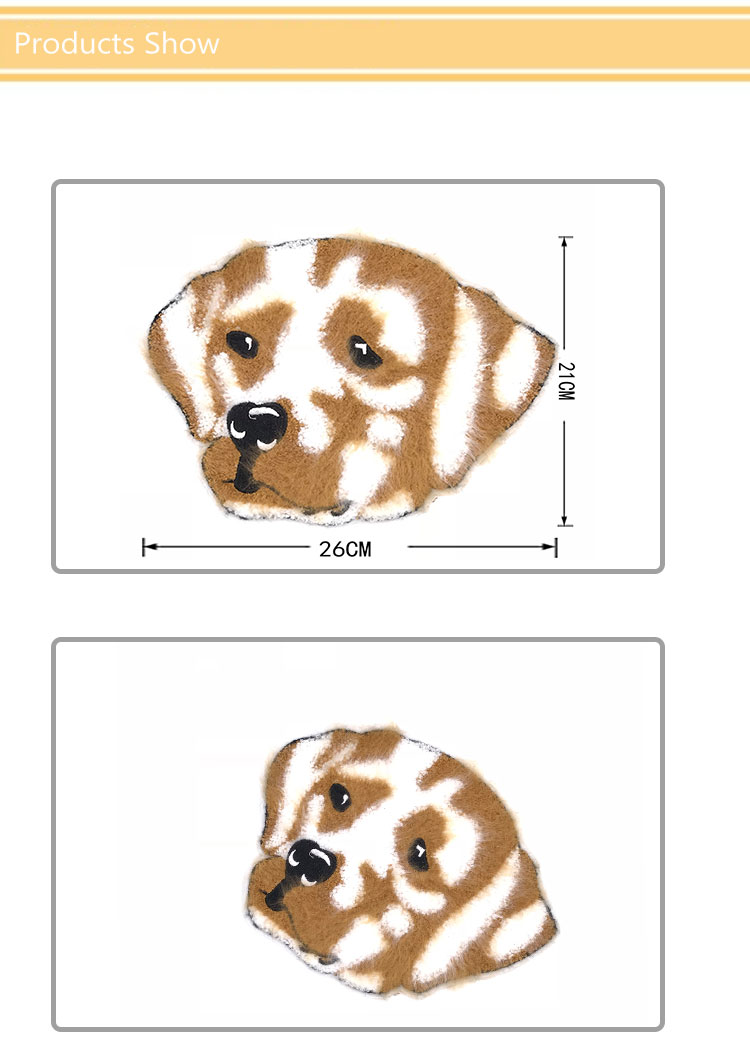 2018 New Towel Embroidery Patch,Cute Spotted Dog Towel Embroidery Patch#L30024