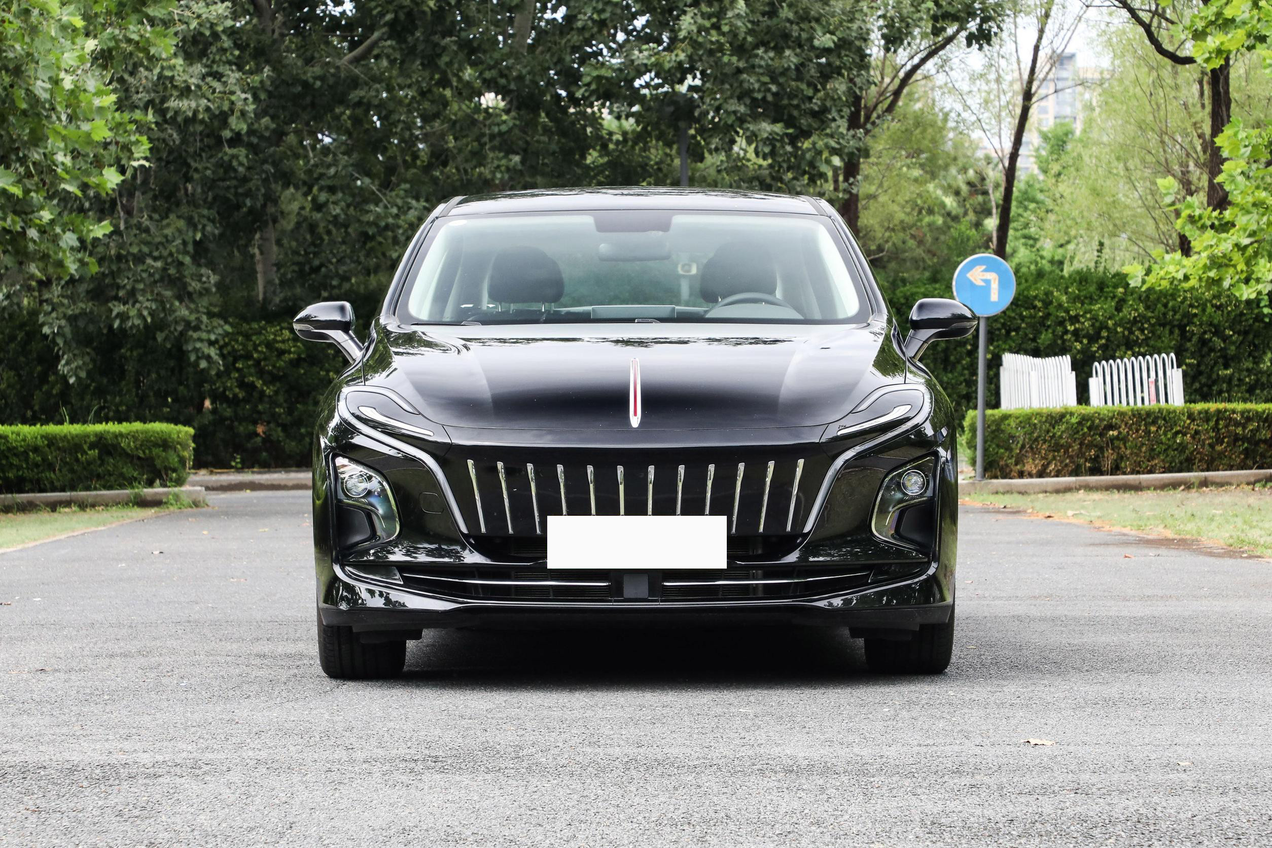 Left Hand Luxury Electric Vehicles SUV Hongqi New Energy E-QM5 431km High Speed
